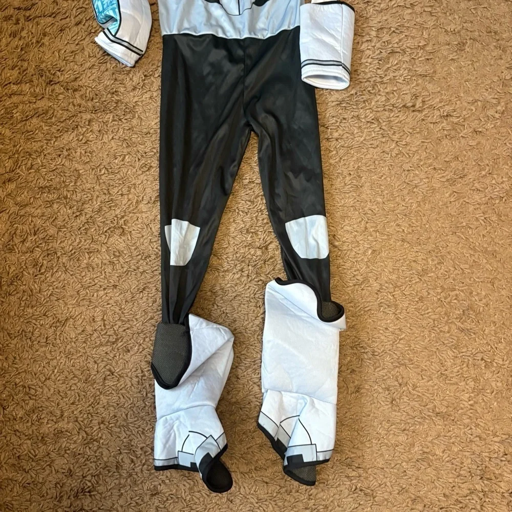 Rubies Teen Titan Go Cyborg Halloween Costume Medium Jumpsuit Gray